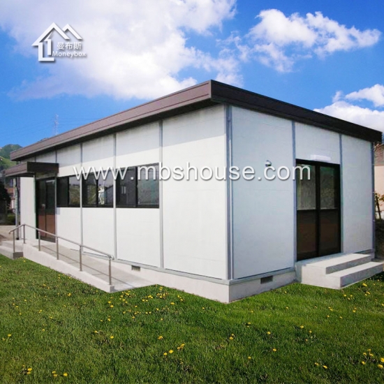 reka bentuk baru kabin mudah alih / rumah prefab t untuk asrama / pejabat / kedai