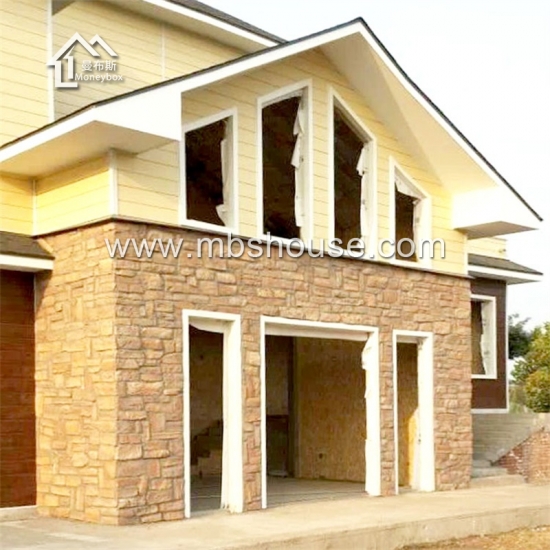 pembinaan pantas disesuaikan gaya ringan struktur rumah prefab struktur keluli