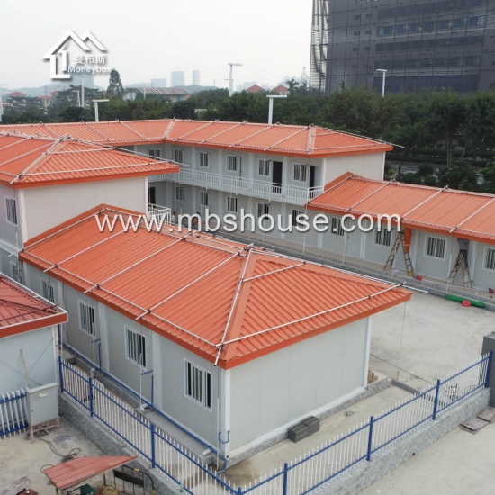 Rumah Container Shipping Prefabricated Modular Living Furnished Houses