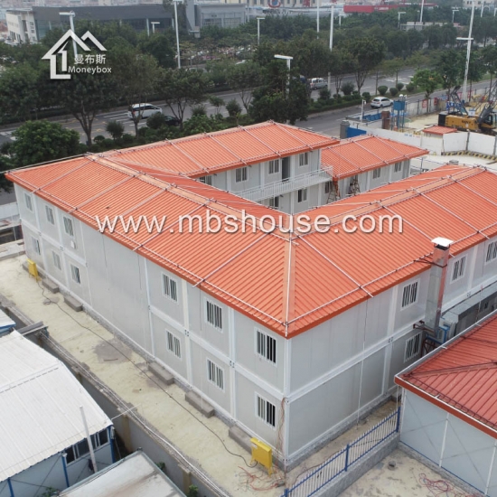 Rumah Container Shipping Prefabricated Modular Living Furnished Houses
