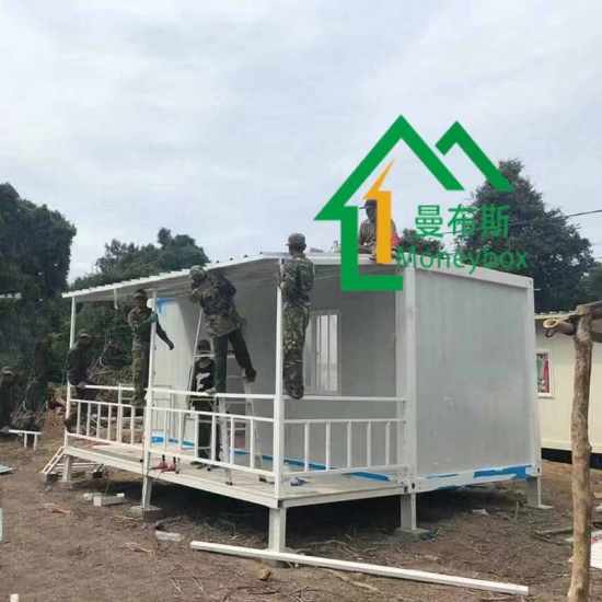  Premanufactured Rumah kontena katil katil untuk tapak pembinaan