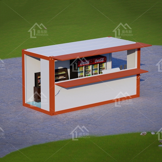 Prefab Mobile Popular Container Food Carts Street Fast Food Shop
